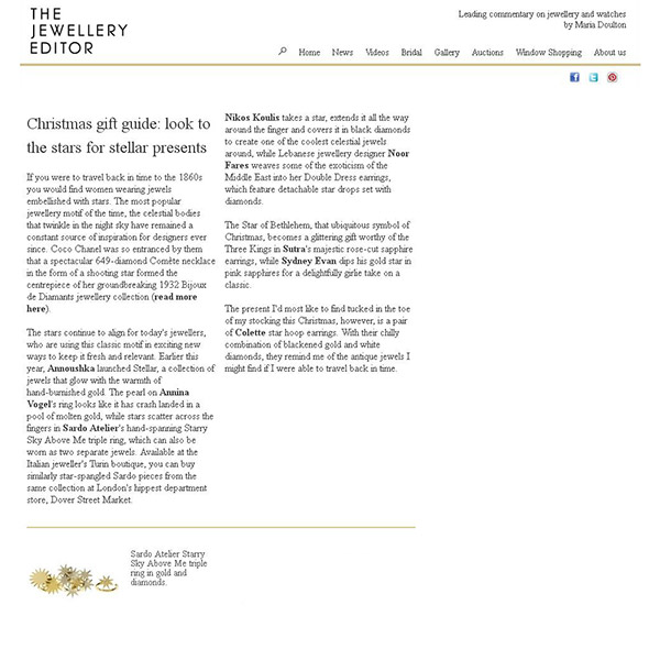 The Jewellery Editor Dicembre 2013